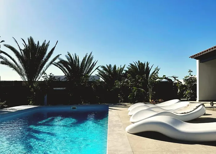 Modern In Lajares With Private Pool La Oliva